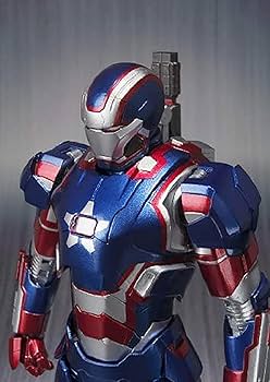 S.H.フィギュアーツ アイアンパトリオット 約160mm PVC・ABS・ダイキャスト製 塗装済み可動フィギュア Amazon.co.jp: TAMASHII NATIONS S.H.フィギュアーツ アイアン